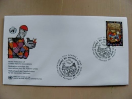 Fdc Cover UN United Nations Geneve Switzerland 1996 - Lettres & Documents