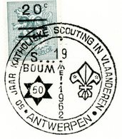 Thema "scout" - Cachet Spécial "Antwerpen 19-5-1962" Avec Logo Scout Sur Cob 1173 (voir Scan) - Gedenkdokumente