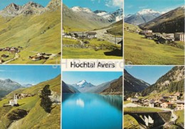 Hochtal Avers - Avers Juf - Mazzaspitz - Piz Turba - Avers Cresta - Stausee Val Di Lei - Switzerland - Unused - Avers