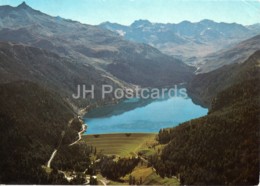 Stausee Marmorera Am Julierpass 1700 M Gegen Piz Nair Und Piz Grevasalvas - 1974 - Switzerland - Used - Marmorera