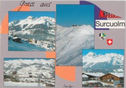 Gruss Aus Piz Mundaun - Surcuolm - Skigebiet - Ski Resort - Skiing - Switzerland - Used - Mundaun