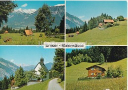 Emser Maiensasse - Ringelspitze - Kapelle - Scesaplana - Restaurant Mirada - Switzerland - Used - Domat/Ems