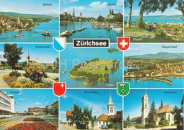 Zurichsee - Meilen - Zurich - Thalwil - Wadenswil - Ufnau - Rapperswil - Horgen - 19571 - Switzerland - Unused - Rapperswil