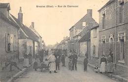 CPA 60 BRESLES RUE DE CLERMONT - Andere & Zonder Classificatie