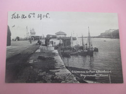 Entrance To Pier & Harbourt WEYMOUTH_1906' - Weymouth