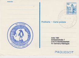 Germany 1987 MV Icebird Postal Stationery Ca 11.2.87 Antarktis (47492) - Poolshepen & Ijsbrekers