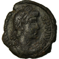 Monnaie, Valens, Nummus, 367-375, Aquilée, TB+, Cuivre - La Fin De L'Empire (363-476)