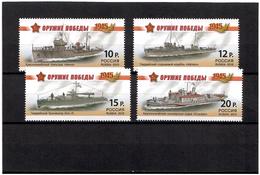 Russia 2013 . Military Ships Of 1945. 4v: 10,12,15,20.  Michel # 1927-30 A - Nuevos