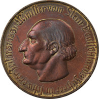 Monnaie, Allemagne, Vom Stein, 10 000 Mark, 1923, TTB, Bronze-Aluminium - Other & Unclassified