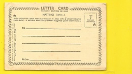 HASTINGS Letter Card 6 Views UK - Hastings