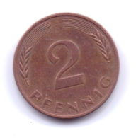 BRD 1977 J: 2 Pfennig, KM 106a - 2 Pfennig