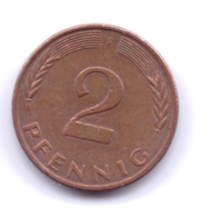 BRD 1977 F: 2 Pfennig, KM 106a - 2 Pfennig