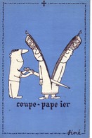 SINE   Ed By Sine IA PARIS -  PAPE  Coupe Papier - CPSM  10.5x15  TBE Neuve - Sine