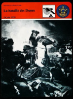 LA BATAILLE DES DUNES   - FICHE HISTOIRE Illustrée (Turenne) - Série Guerre Et Révolution - Histoire