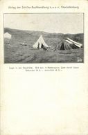 Iceland, Camp At The Rauðhólar (1910s) Postcard - Islande