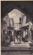 JUDAICA. ISRAEL . Jérusalem. King David Street (La Rue Du Roi David.  Animée) - Judaisme