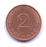 BRD 1984 G: 2 Pfennig, KM 106a - 2 Pfennig