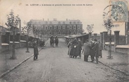 LIEVIN - L'avenue Et Grands Bureaux Des Mines - Industrie - Mine - Militaires - Lievin