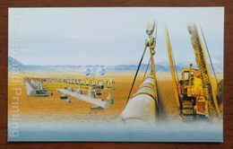 West-east Natural Gas Transmission Project,CN 05 Chinese Stamp Design & Printing Undertakings Pre-stamped Card - Gaz