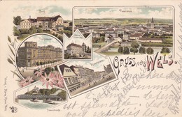 AUTRICHE - Gruss Aus WELS - 1909 - Très Bon état - Wels