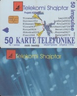 2/ Albania; Light-fiber Filaments, Exp. 12/96 - Albanië