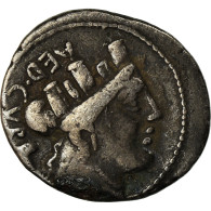 Monnaie, Furia, Denier, Rome, TB+, Argent, Crawford:356/1a - República (-280 / -27)