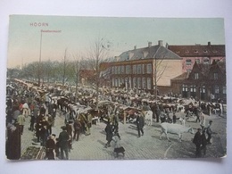 T52 Ansichtkaart Hoorn - Beestenmarkt - 1907 - Hoorn