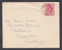 1950. SWAZILAND. Georg VI 1 D GOEDEGUN -4. DEC 50. To Braunsweig, Englische Zone, Deu... (MICHEL 28) - JF323834 - Swaziland (...-1967)