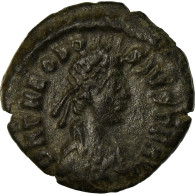 Monnaie, Theodosius I, Nummus, 384-387, Siscia, TTB+, Cuivre, RIC:39 - The End Of Empire (363 AD Tot 476 AD)