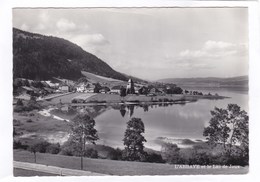 CPSM.  15 X 10,5  -  L'ABBAYE  Et  Le  Lac  De  Joux - L'Abbaye