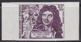 NEW CALEDONIA (1973) Molière. Fencers. Trial Color Proof. 300th Anniversary Of The Death Of Molière. Scott No C95 - Imperforates, Proofs & Errors