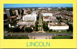 Nebraska Lincoln View From Tower Of The State Capitol - Lincoln