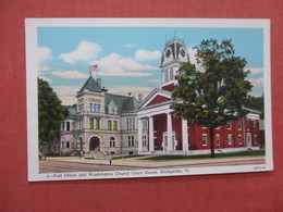 Post Office & County Court House  Vermont > Montpelier >   Ref 4043 - Montpelier