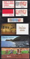 Dänemark Denmark 1983-96 Collection Of 8 Booklets With Postmark - Sammlungen