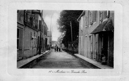 CPA, Morlaas, Grande Rue, Carte Estampée, N°10 - Morlaas