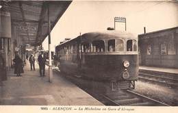 61-ALENCON- LA MICHELINE EN GARE D'ALENCON - Alencon