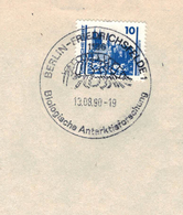 Berlin Friedrichsfelde 1990 - Biologische Antarktisforschung - Krebstierchen SST - Albrechtsburg Meissen - Faune Antarctique