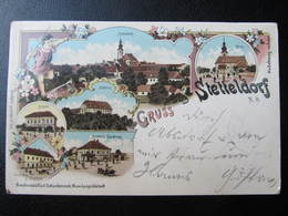 AK STETTELDORF B. Korneuburg  Litho 1898 /////  D*44185 - Korneuburg