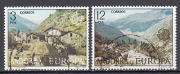 Spaans Andorra  Europa Cept 1977 Gestempeld - 1977