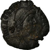 Monnaie, Magnus Maximus, Maiorina, 383-386, Lyon, Rare, TTB+, Cuivre, RIC:32 - La Fin De L'Empire (363-476)