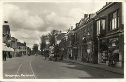 Nederland, HOOGEVEEN, Kerkstraat, Cafe, Sigarenzaak (1943) Ansichtkaart - Hoogeveen