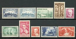 France, Yvert Année Complète Luxe 1935**, MNH - ....-1939