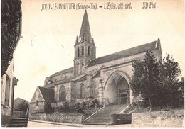 Carte Postale ANCIENNE De   JOUY Le MOUTIER - Eglise - Jouy Le Moutier