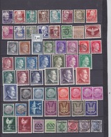 Lot De 60 Timbres Allemagne Deutches Reich+ Deutche Post Neufs Et Oblitérés - Used Stamps