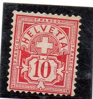 CG23 - 1882 Svizzera - Cifra - Neufs
