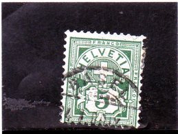 CG23 - 1906 Svizzera - Cifra - Unused Stamps