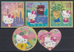 JAPON 2010 Nº 5062/66 USADO - Used Stamps