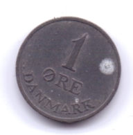 DANMARK 1958: 1 Öre, KM 839 - Dinamarca