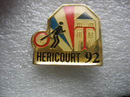 Pin's Du Club De Tir De La Commune De HERICOURT (Dépt 70) - Tir à L'Arc