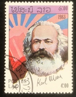 Postes LAO - Laos - Ref 3 - (o) Used - 1983 - Karl Marx - Karl Marx